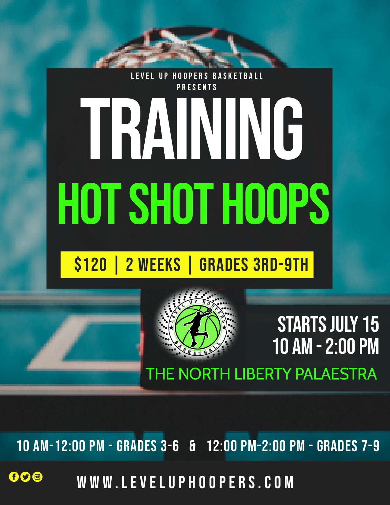 TRAINING HOT SHOT HOOPS